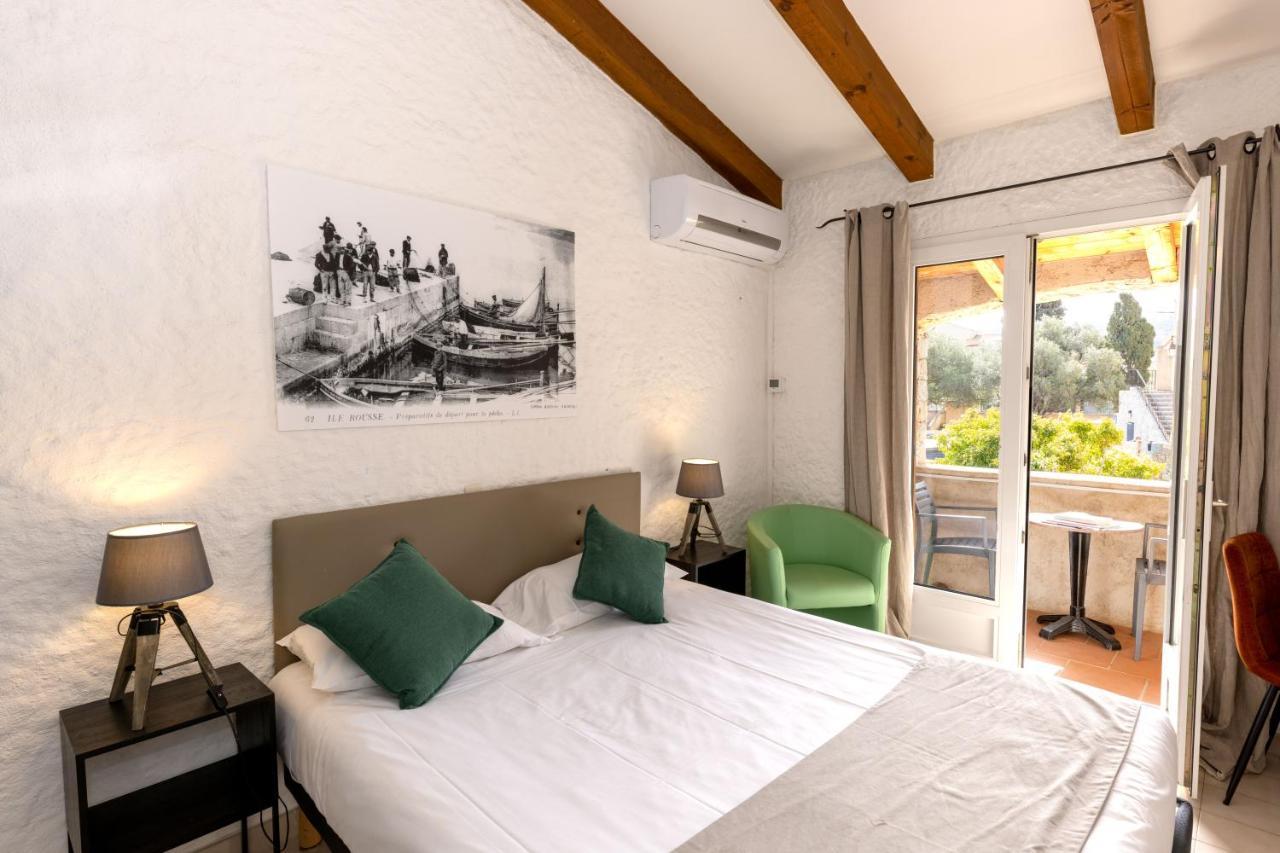 Hotel Casa Rossa & Spa LʼÎle-Rousse المظهر الخارجي الصورة